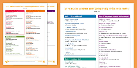 EYFS Reception Maths Assessment Pack to Support White Rose Maths ...