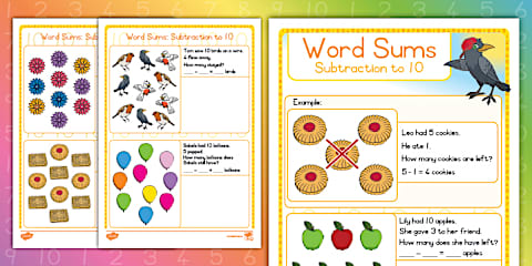 Grade R Maths - Term 4- Addition and Subtraction- Word Problems ...