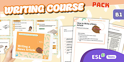ESL Writing Course for Pre-intermediate - Unit 2 [Teens, A2]