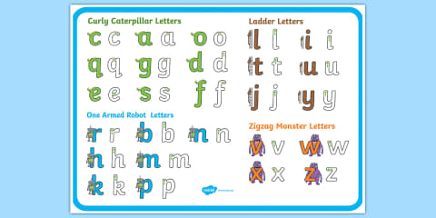 Alphabet Letter Formation Activity Sheets alphabet-letter-formation-activity-sheets