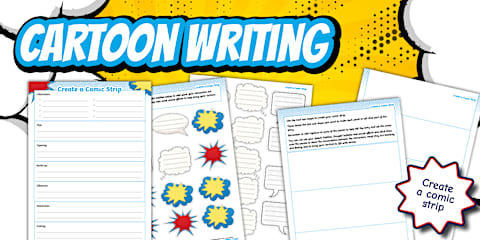 Finish the Spring Comic Strip Worksheet