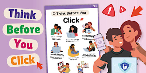 Safe Internet Use Poster Pack
