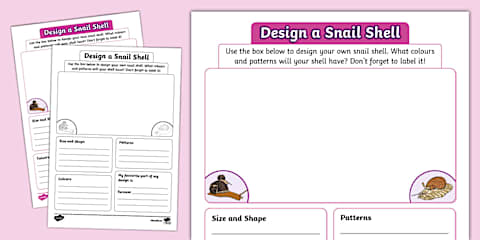 Copy the Snail Worksheet