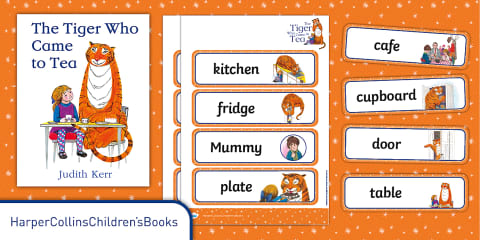 The Tiger Who Came to Tea Tiger Food Box Net