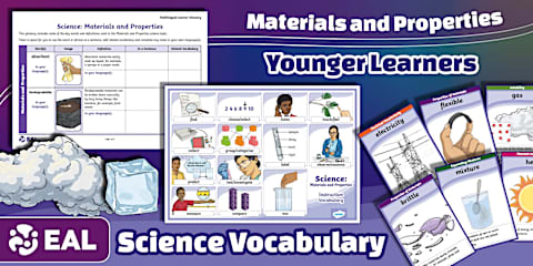 EAL Younger Learners Vocabulary Teaching Pack for History