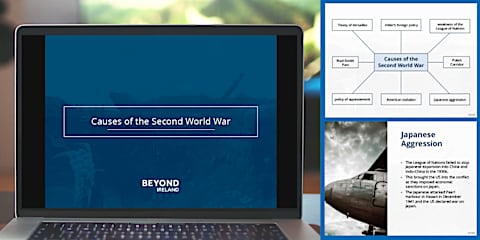 World War II: Europe Grade 9 History Part One PowerPoint