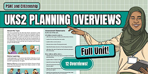 Twinkl Life PSHE LKS2 Unit Overviews Pack