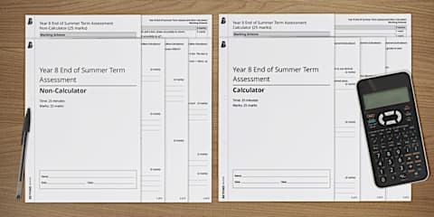 White Rose Maths Year 8 Summer Term Assessment