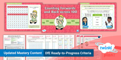 PlanIt Maths Year 1 Number and Place Value within 100 Lesson Pack 45 ...