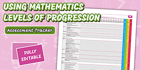 Number Square Patterns (Algebra) Assessment Tracker