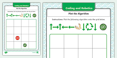 Grade 3 Robotics and Coding - Term 4 - Robotics - Worksheet: Making a ...