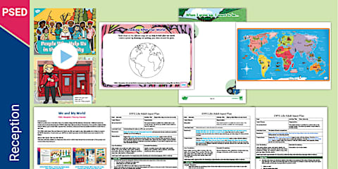 EYFS PSED Looking After Our World Adult Input Plan and Resource Pack