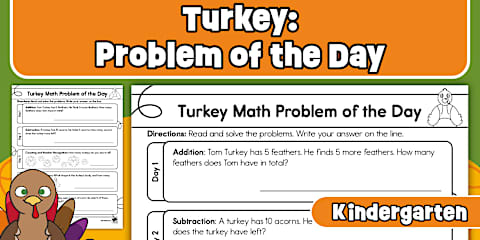 Show Me Math Question Kindergarten Halloween Morning Work Booklet | 5 Days of Holiday-Themed ...