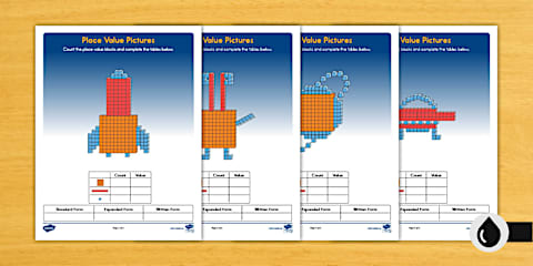 Worksheet 1: Representing Numbers with Base Ten Blocks
