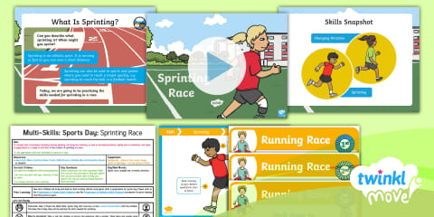 Twinkl Move PE - Year 1 Multi-Skills: Sports Day Lesson 2 - Egg and ...