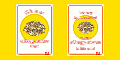 Editable Nut Allergy Letter to Parents Template