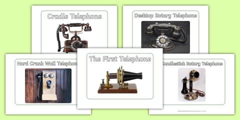 Timeline of Phones Sequencing Worksheet