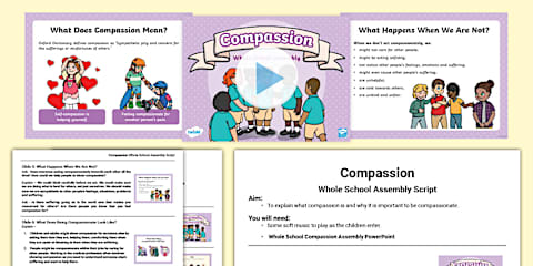 What Is Compassion? Display Poster
