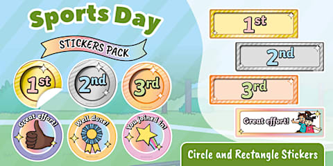 Sports Day Sticker Pack