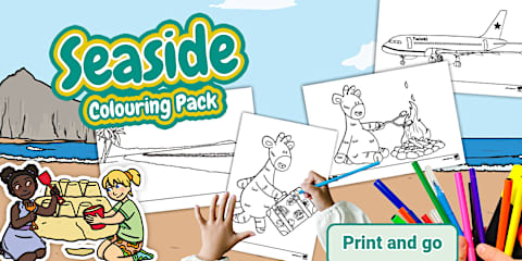 My First Seaside Colouring Pack