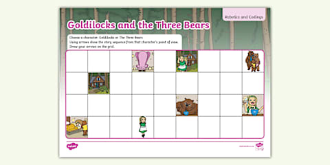 Grade 2 - Robotics and Coding - Term 3 - Coding Worksheet: At the Pool ...
