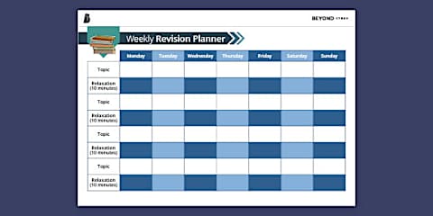 Intermediate Phase - Simple Revision Timetable - Template (CAPS Aligned)
