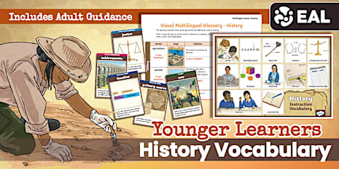 EAL Younger Learners Vocabulary Teaching Pack for Art