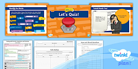 Computing: Coding with Scratch: Questions and Quizzes: Year 4 Knowledge ...