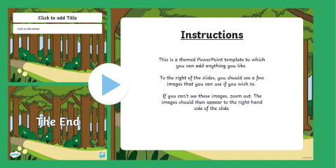 KS1 What Is a Forest? PowerPoint Pack