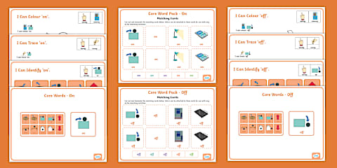 Core Word Pack - Up/Down
