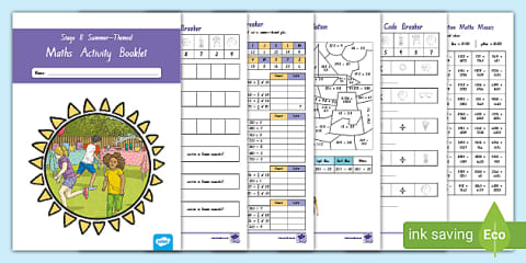 Stage 5 Summer Maths Activity Booklet
