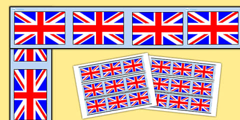 Union Flag Page Border Pack