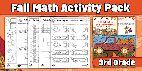 Third Grade Place Value Crossnumber Puzzle