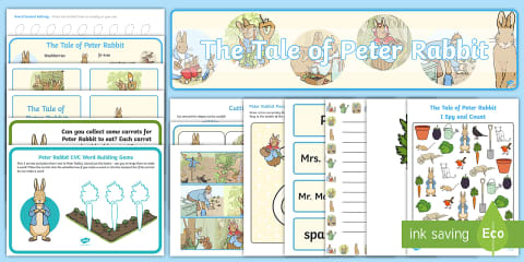 At Home with Peter Rabbit - Easter Activity Pack [Ages 3-7]