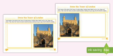 Fact File Example London KS1 Tower of London Fact File Template