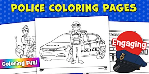 Lapd Colouring In Law Enforcement Appreciation Day Coloring Pages