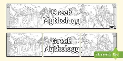 Greek Mythology Fact File Template