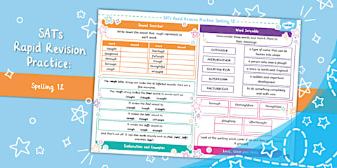 SATs Rapid Revision: Spelling 4 (Ages 10 - 11)