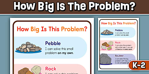 Problem and Solution Matching Cards for 3rd-5th Grade
