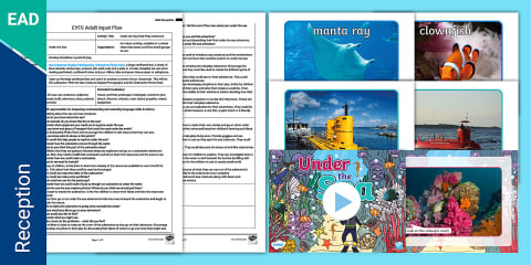 EYFS Reception Under the Sea Bumper Planning Pack
