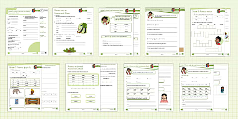 Grade 3 Phonics - Term 1 - Termly Assessment - Activity Pack (CAPS Aligned)