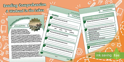 Year 6 Reading Comprehension Pack 2 (Ages 10 - 11)
