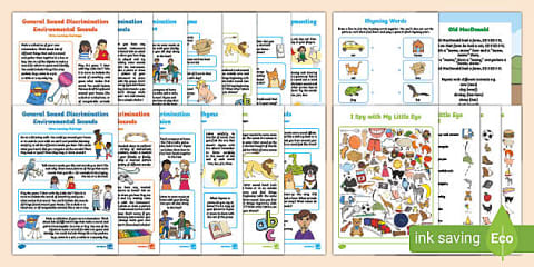 Teacher Aide Phase 1 Phonics Activity Pack