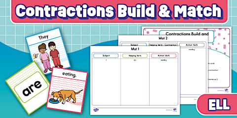 Practice With Present Continuous Verbs Worksheet for ELL