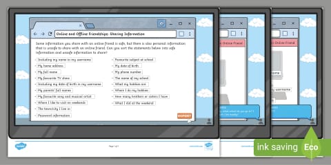RSHP Online and Offline Friendships PowerPoint