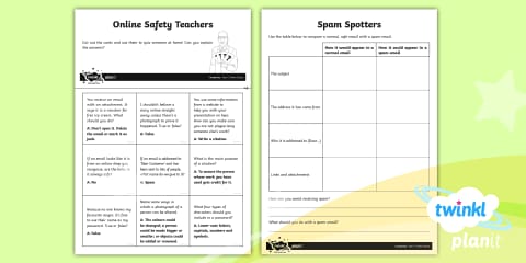 Computing: Online Safety Year 4 Home Learning Tasks