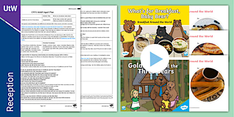 Goldilocks and the Three Bears Movement Activity EYFS Adult Input Plan ...