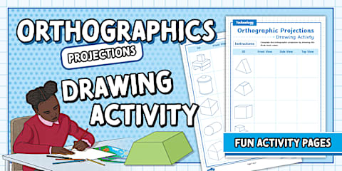 Top View Worksheet During Year 5 Spatial Reasoning: 2D and 3D Shapes (Front, Side and Top ...