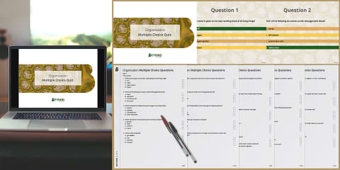AQA GCSE Ecology Multiple Choice Quiz PowerPoint