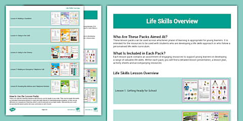 Life Skills Safety Sort for Special Education